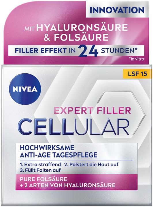 Produktbild NIVEA Cellular Expert Filler Tagespflege (50 ml, Tagescreme, SPF 15)