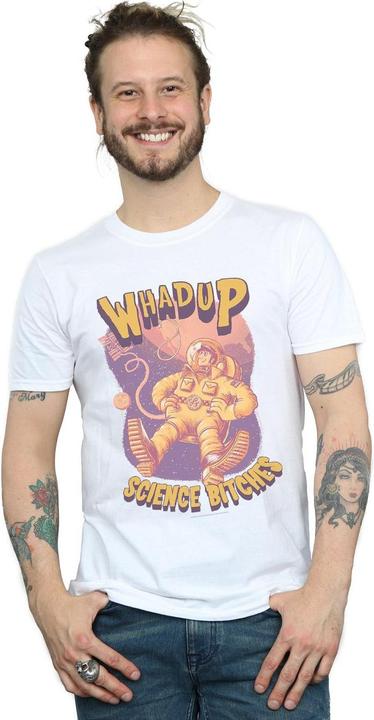 Image du produit Dam Mens Whad Up Science Bitches T-Shirt (L)