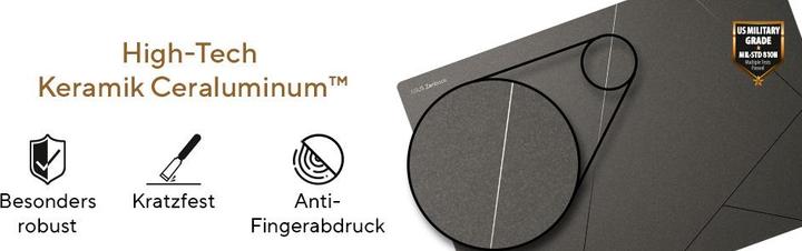 Actual product image ASUS Zenbook S 16 (16", AMD Ryzen AI 7 350, 24 GB, 1000 GB, DE)