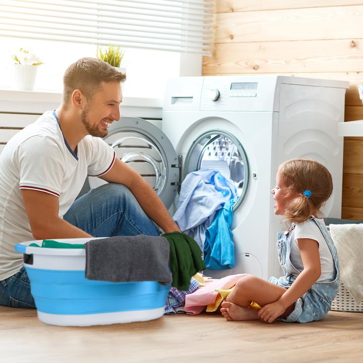 Actual product image Relaxdays laundry hamper (36 l)