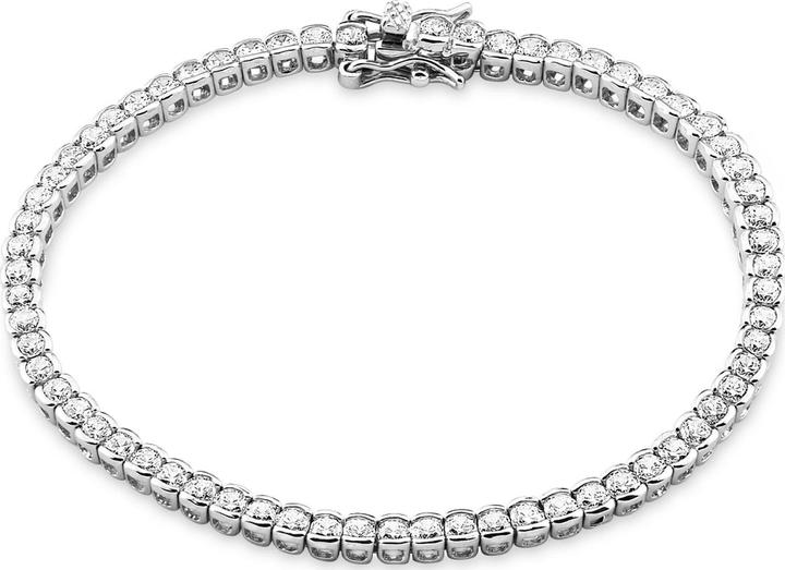 Produktbild Amor Armkette (18.50 cm, Silber, Zirkonia)