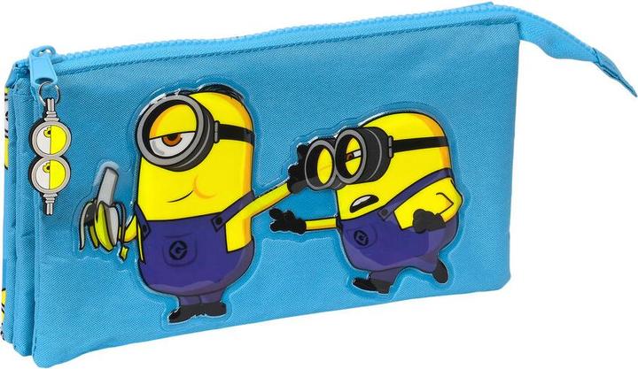 Immagine prodotto Minions Valigetta tripla multiuso Minionstatic Blu (22 x 12 x 3 cm)