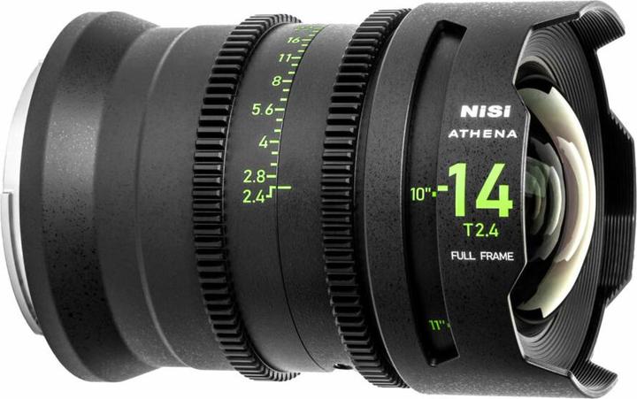 Immagine prodotto Nisi 14mm ATHENA PRIME Full Frame Cinema Lens T2.4 (G Mount | No Drop In Filter) (Full-frame)