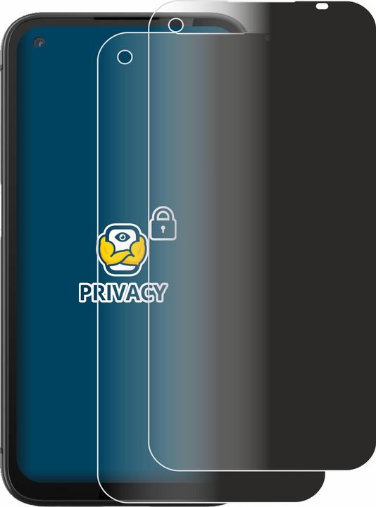 Productafbeelding BROTECT Anti-spionnetje privacyfolie Beschermfolie tegen blauw licht (2 Stuk, Gigaset GX6)