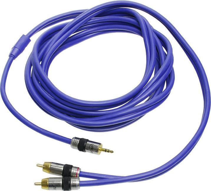 Image du produit InLine Câble RCA/Jack, 2x RCA mâle vers jack 3,5mm (3 m, RCA, Jack 3,5 mm (AUX))