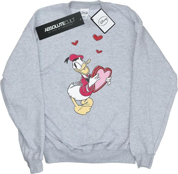 Produktbild Disney Donald Duck Love Heart Sweatshirt (M)