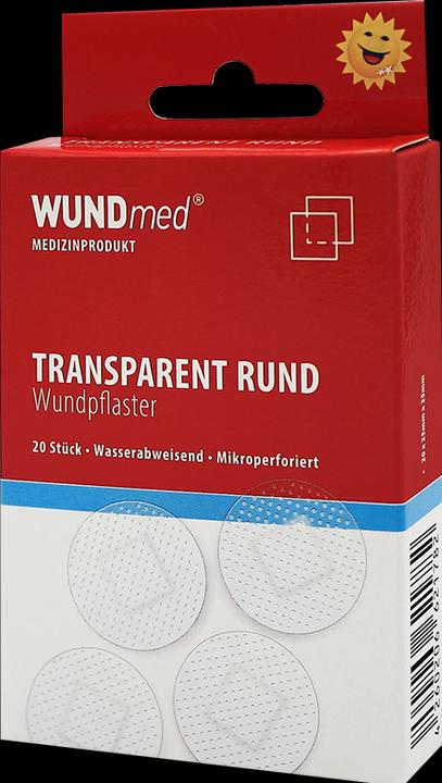 Produktbild Wundmed transparente Rundpflaster 20 Pflaster (20 x)