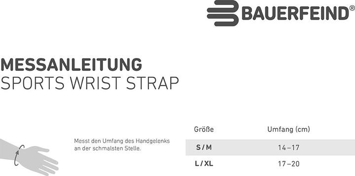 Actual product image Bauerfeind Sports Wrist Strap (L, XL)