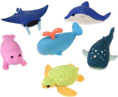 Actual product image Rex London Ocean Animal Erasers - Sharks (Multilingual, Collectif, 2023)