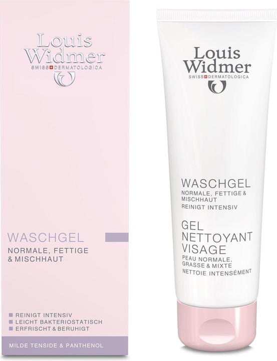 Actual product image Louis Widmer Wash gel unscented (Gel, 125 ml)