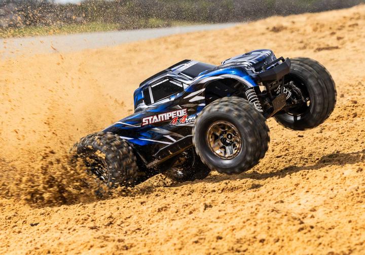 Actual product image Traxxas Stampede 4x4 Vxl HD without battery and charger (RTR Ready-to-Run)