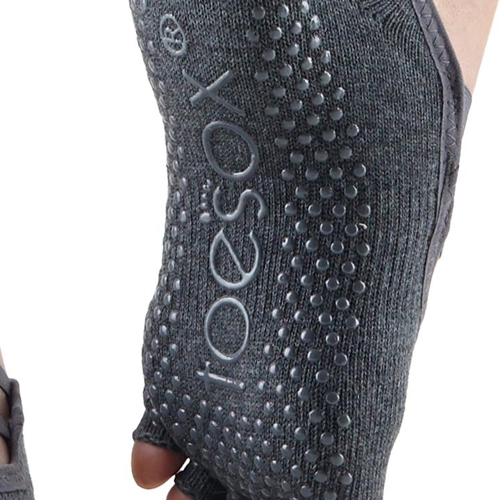 Actual product image Toesox Elle half toe socks with silicone studs (M)