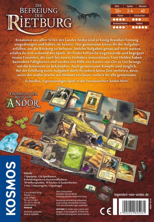 Produktbild Kosmos Befreiung Rietburg Andor (Deutsch)