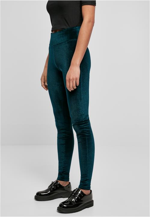 Immagine prodotto Urban Classics Leggings di velluto a vita alta da donna (4XL)