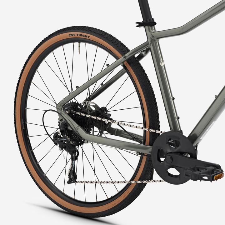 Actual product image Rockrider Trekkingrad 28 Zoll ACTV 500 HF grün