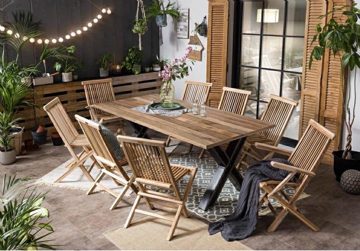 Actual product image Möbilia Tisch (180 x 100 x 77 cm)