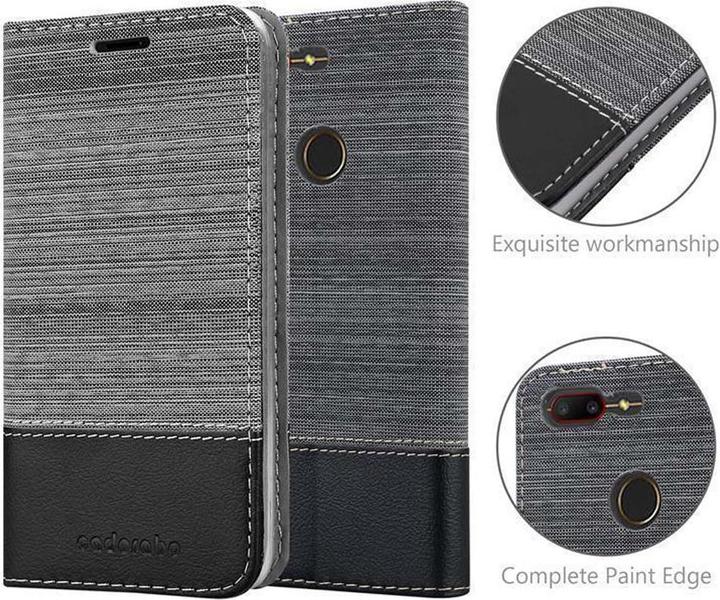 Produktbild Cadorabo Book Jeans Optik Cover (ZTE Nubia N3)