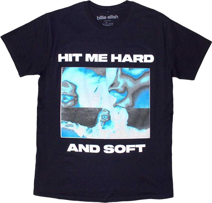 Actual product image Billie Eilish Unisex Adult Hit Me Hard And Soft Negatives T-Shirt (M)