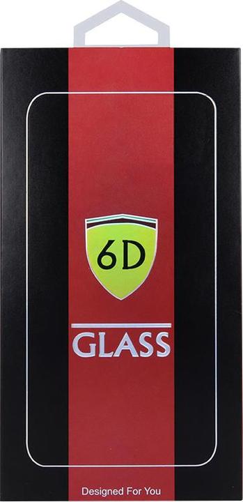 Actual product image OEM Tempered glass 6D for Samsung Galaxy A34 5G black frame (Display, Galaxy A34 5G)