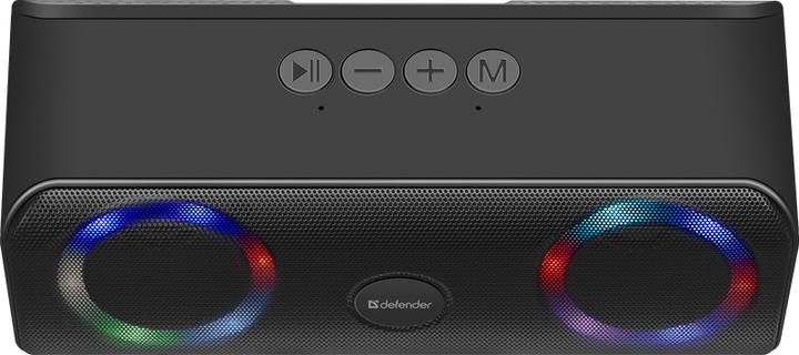 Actual product image Defender SPEAKER BEATBOX 20 BLUETOOTH 20W LIGHT/BT/MIC/FM/USB/TF (5 h, Battery operated)