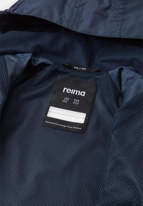 Produktbild Reima tec Kinder Regenjacke Soutu Navy (140)