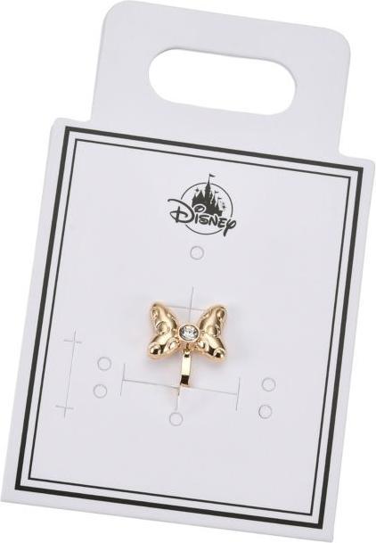 Actual product image Disney Minnie Ohrring (für ein Ohr) mit Punkteschleife (Zinc alloy, Silicone, Brass)