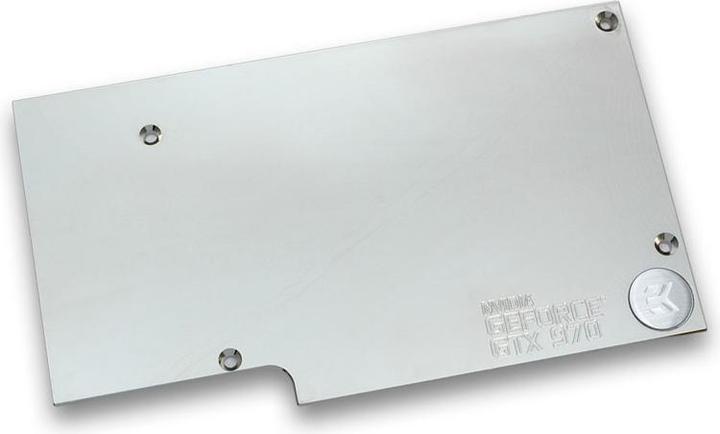 Actual product image EKWB EK-FC970 GTX Backplate