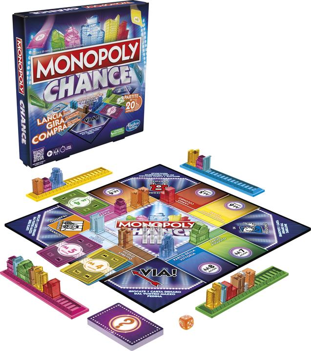 Immagine prodotto Monopoly Il Monopolio è stato eliminato con il gioco d'azzardo (Italiano)