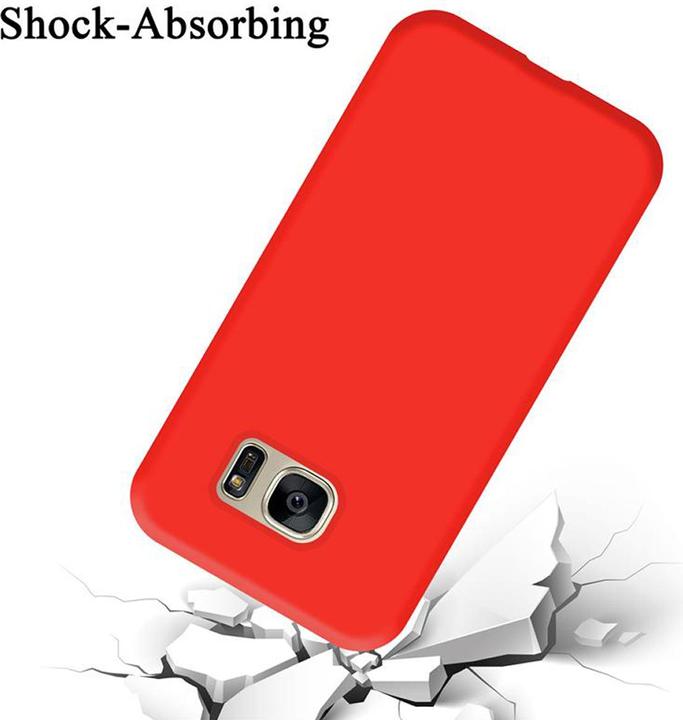 Actual product image Cadorabo TPU Liquid Silicone Case Cover (Samsung Galaxy S7)