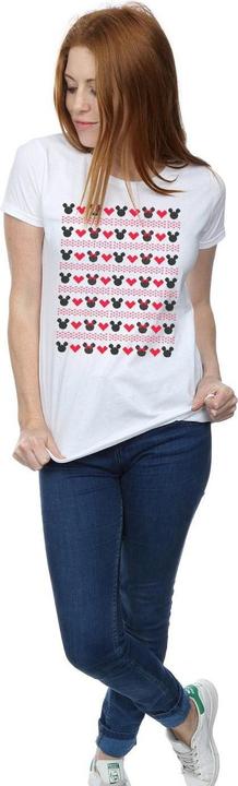 Produktbild Disney Mickey And Minnie Christmas Hearts TShirt (XXL)
