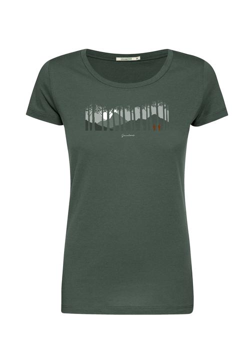 Actual product image Greenbomb Women's Nature Forest Walk Feel T-Shirt (S)