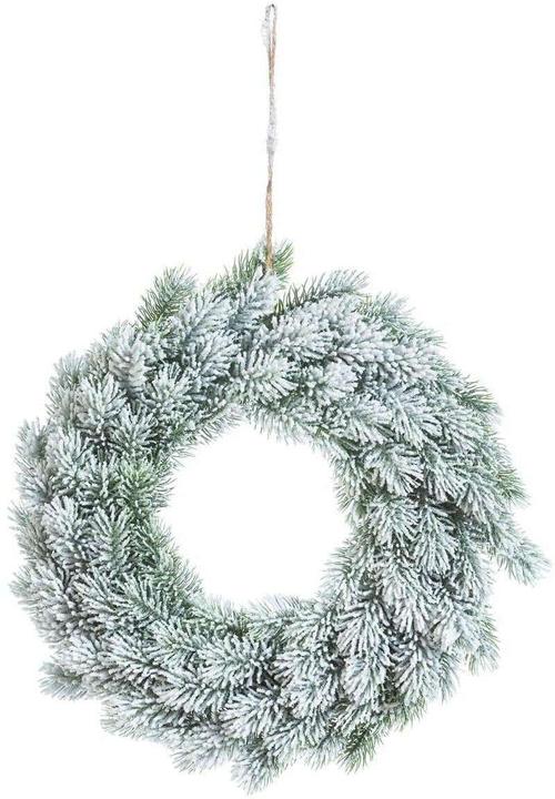 Actual product image Chalet Advent wreath 40 cm, snowy (40 x 40 x 40 cm)