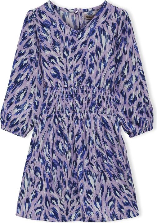 Only Mini Print Kleid mit langen Ärmeln (86)