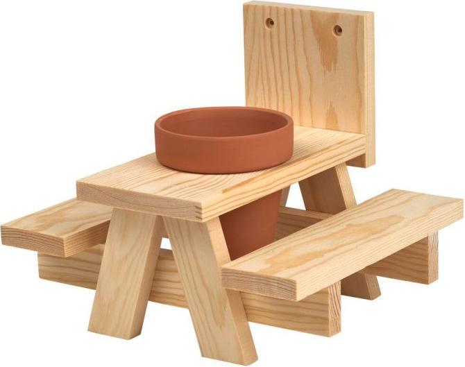 Image du produit Table de pique-nique pour écureuils Krabbelkäfer