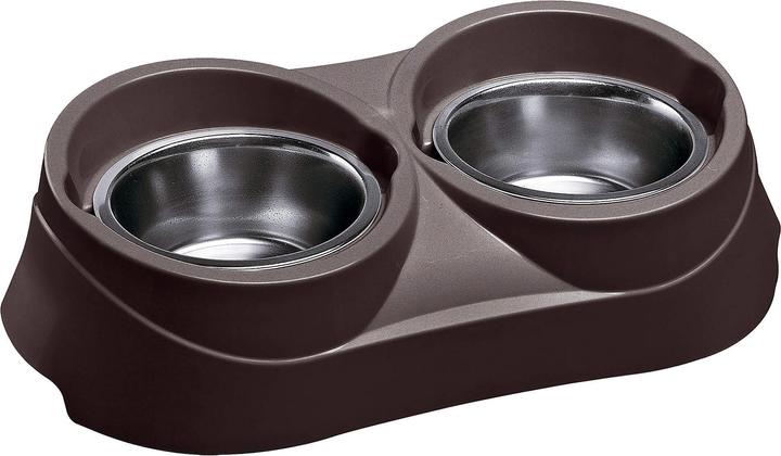 Actual product image Ferplast Double bowl stand Duo Feed 3 plastic (0.90 l)