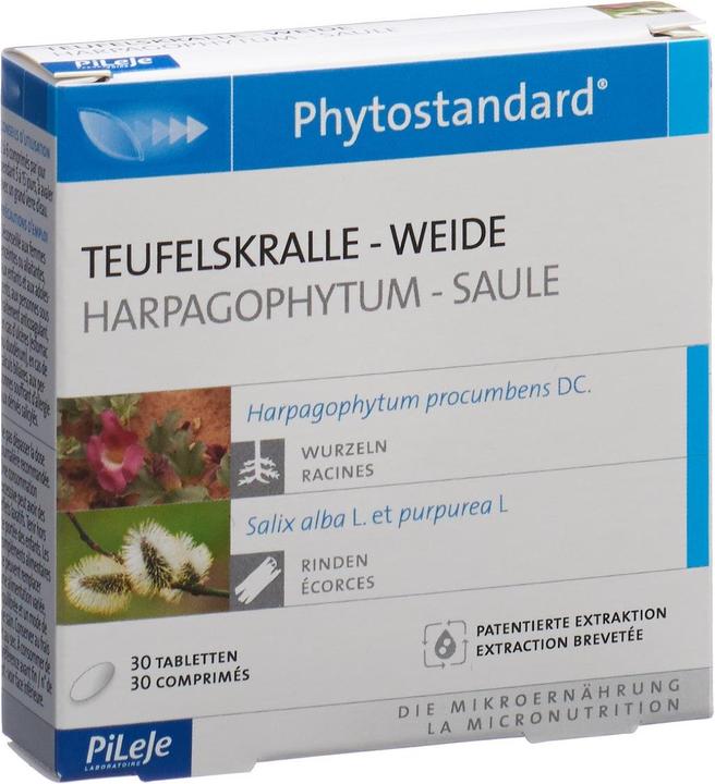 Produktbild Phytostandarts Teufelskralle-Weide (30 Stück, Tabletten, 34 g)