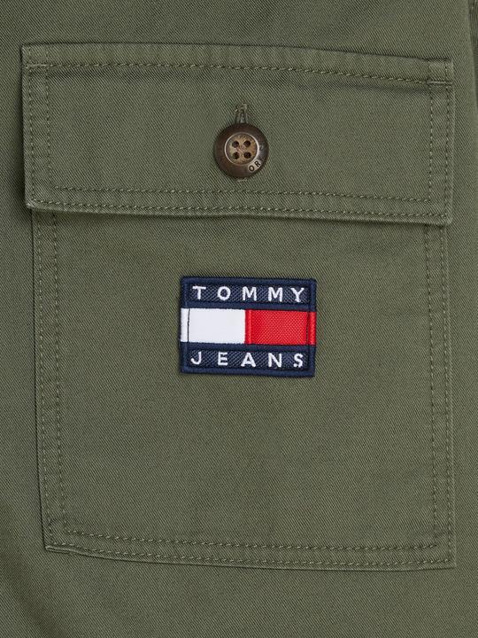 Produktbild Tommy Hilfiger Tommy Jeans Classic Solid Overshirt Kurzarmhemd - 86449 (M)
