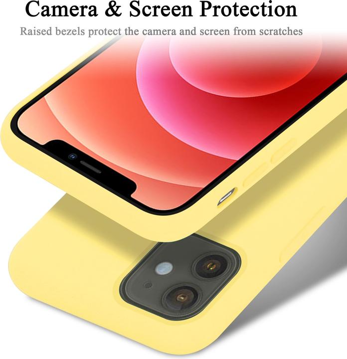 Image du produit Cadorabo TPU Liquid Silicone Case Cover (Apple iPhone 12 mini)