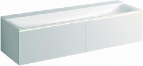 Actual product image Geberit Keramag Xeno 2 washbasin without tap hole, without overflow, 160x48cm, white, 500278001 (480 mm, 1600 mm)