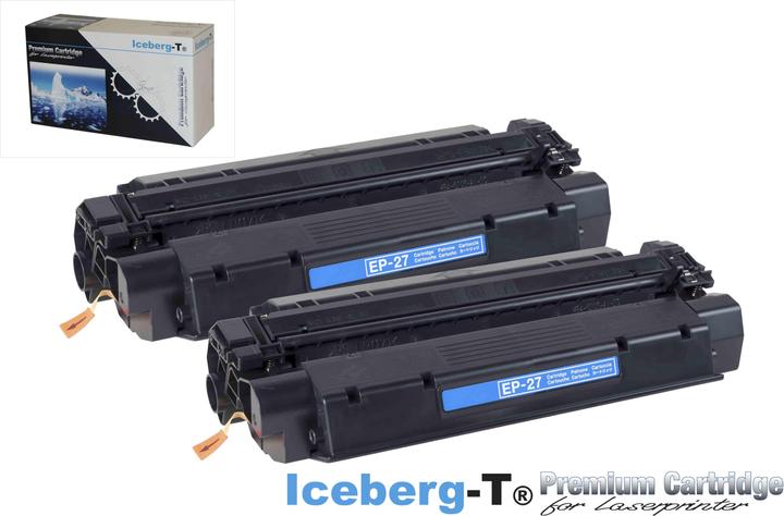 Immagine prodotto Iceberg-T Toner EP-27 DuoPack 2 pezzi da 2'500 pagine, nero (FC)