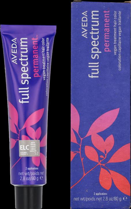 Actual product image Aveda Full Spectrum Permanent Hair Color ELC Extra Lifting Creme Pure Tone 28oz