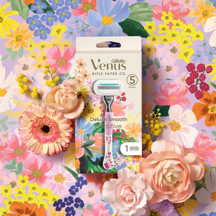 Actual product image Gillette Venus Deluxe Smooth Sensitive (3 x)