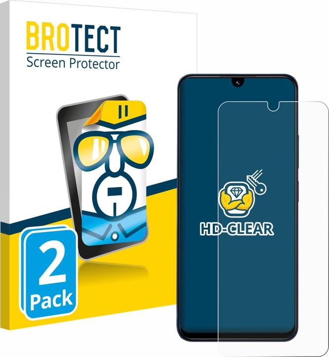 Productafbeelding BROTECT Schermbeschermer Clear (2 Stuk, Xiaomi Redmi 14C)