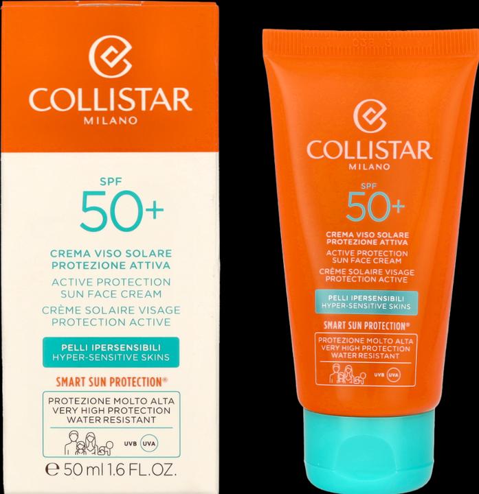 Produktbild Collistar CS Sun - Active Protection Sun Face Cream Anti-Wrinkle SPF 50+ (Sonnencreme Gesicht, SPF 50, 50 ml)