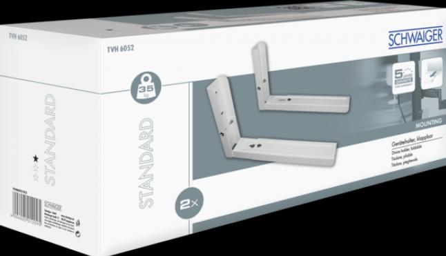 Produktbild Schwaiger Klappbarer Gerätewandhalter für Standgeräte