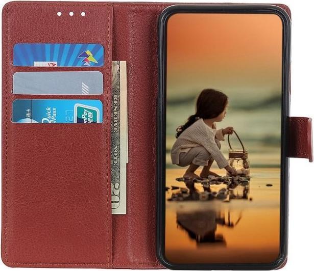 Produktbild MU Classic Litchi Leder Bookcover Series (Xiaomi Redmi Note 8T)