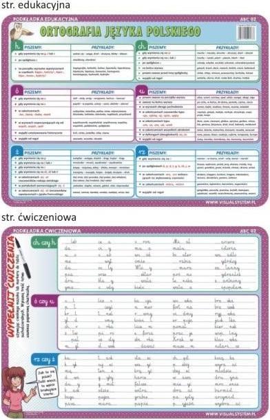 Actual product image Visual Lernblock. 02 - Orthographie der polnischen Sprache (Polish)