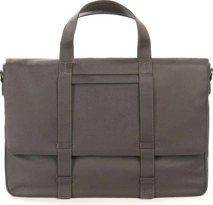 Image du produit Tucano Tema, mallette avec bandoulière pour ordinateur portable 15 pouces, gris clair