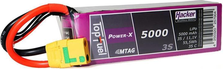Hacker LiPo Pack TF Power-X 5000mAh 3S MTAG (11.10 V, 5000 mAh)
