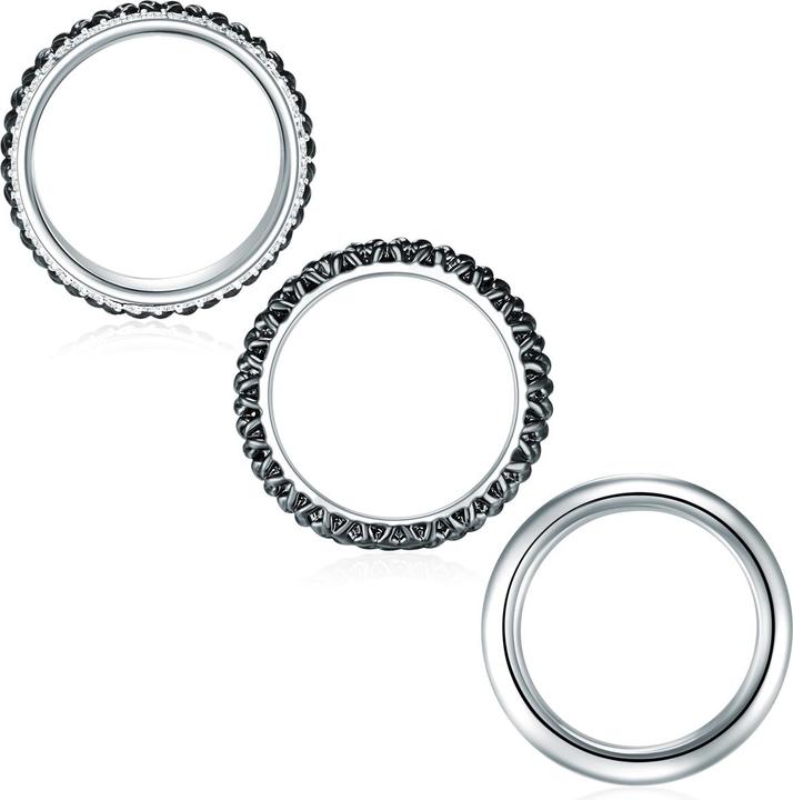 Actual product image Lulu & Jane Ladies metal alloy embellished with Swarovski® crystals silver - 29683 (58)